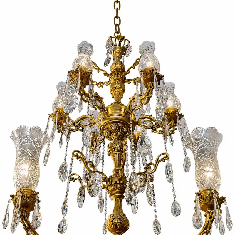 Die Cast Double Height Chandelier view 5