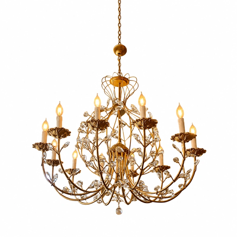 Lumière Crystal Vine Living Room Chandelier image 2