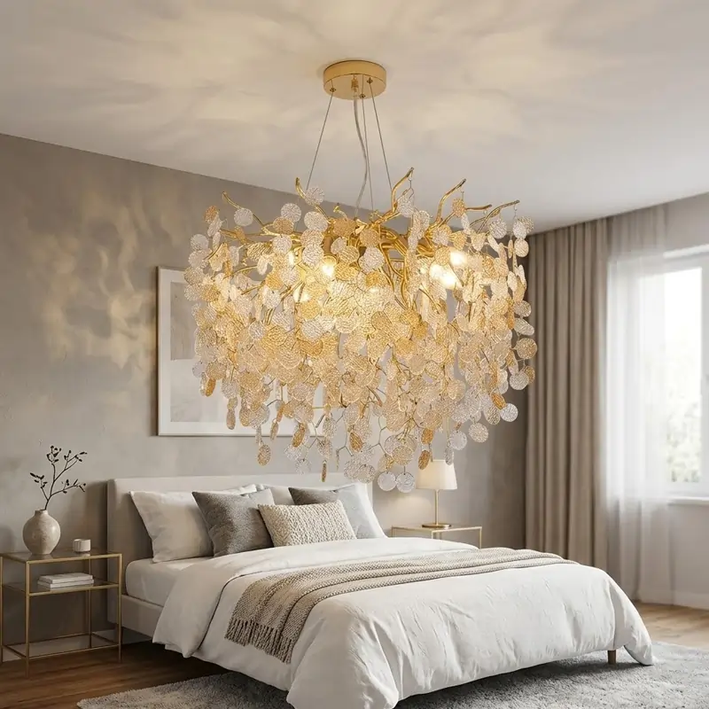 LumiCoin Bloom Chandelier