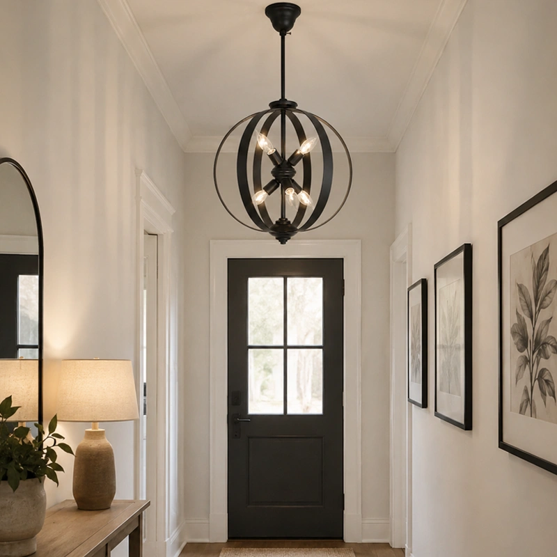 Midnight Sphere Chandelier