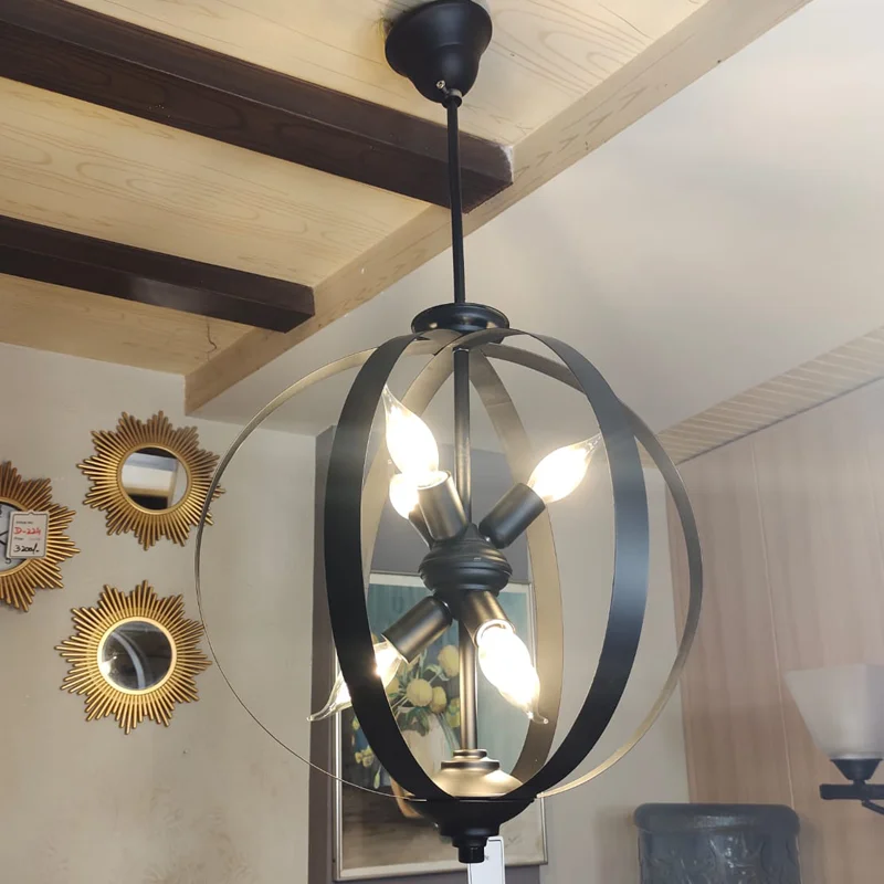 Midnight Sphere Chandelier view 5
