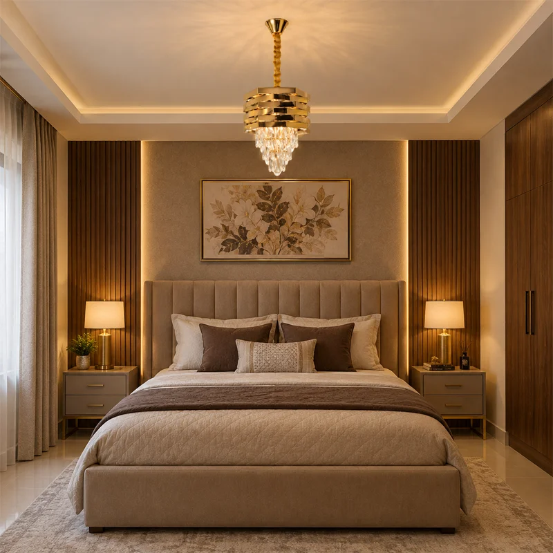 Royal Gilded Crystal Chandelier 300 mm view 3