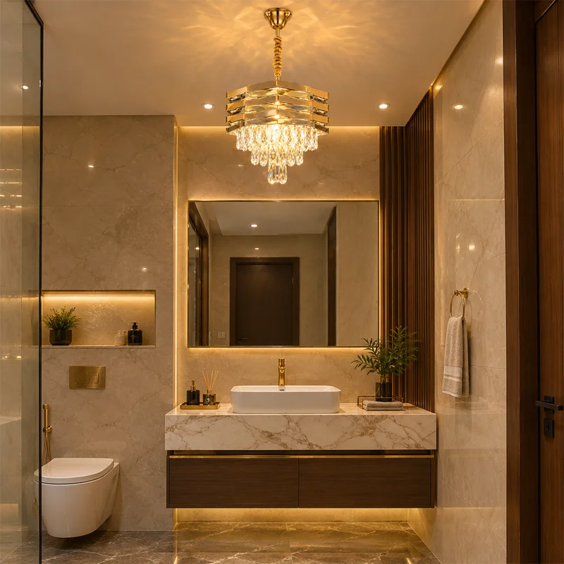 Royal Gilded Crystal Chandelier 400 mm view 4