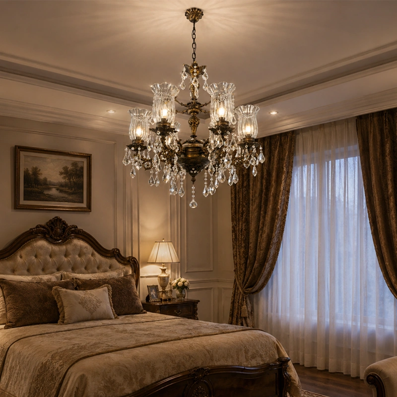 Seraphine Vintage Crystal Chandelier image 2
