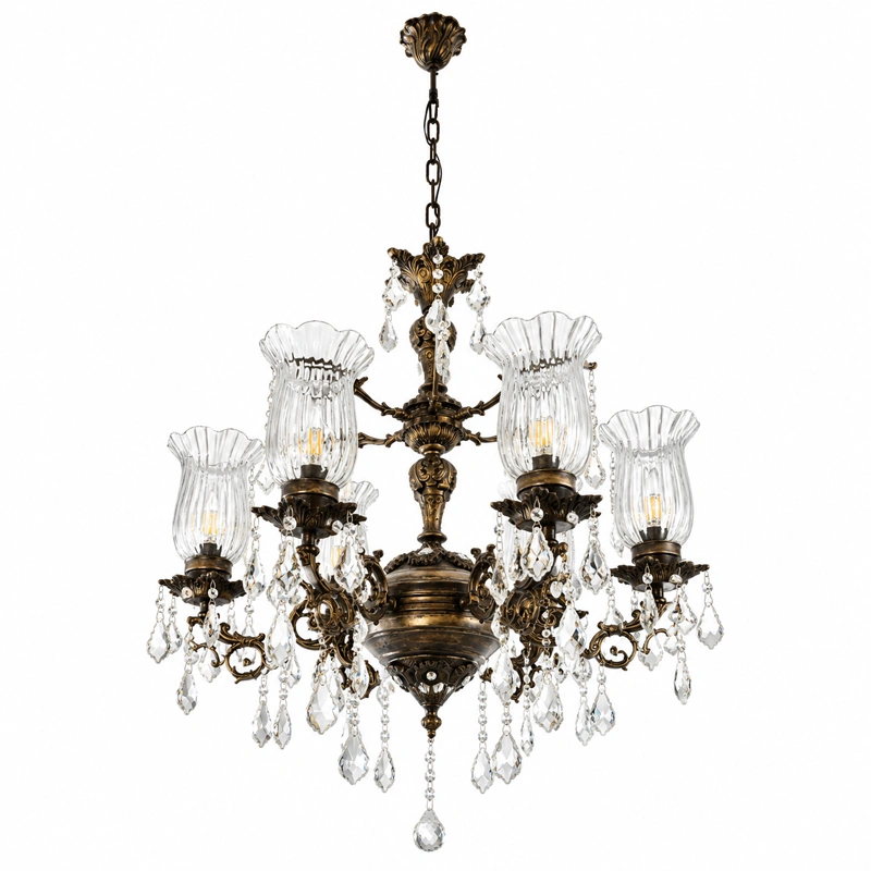 Seraphine Vintage Crystal Chandelier image 3