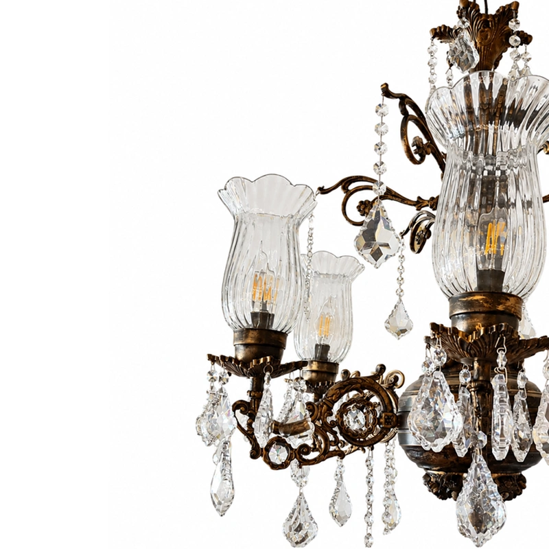 Seraphine Vintage Crystal Chandelier image 4