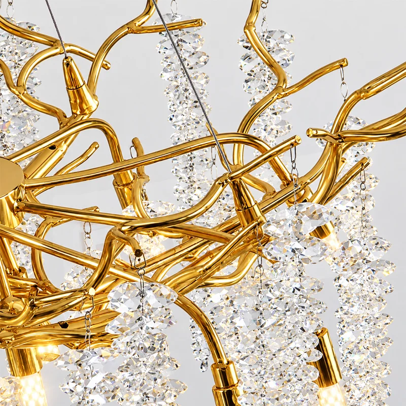 Tree Branch Crystal Chandelier view 3