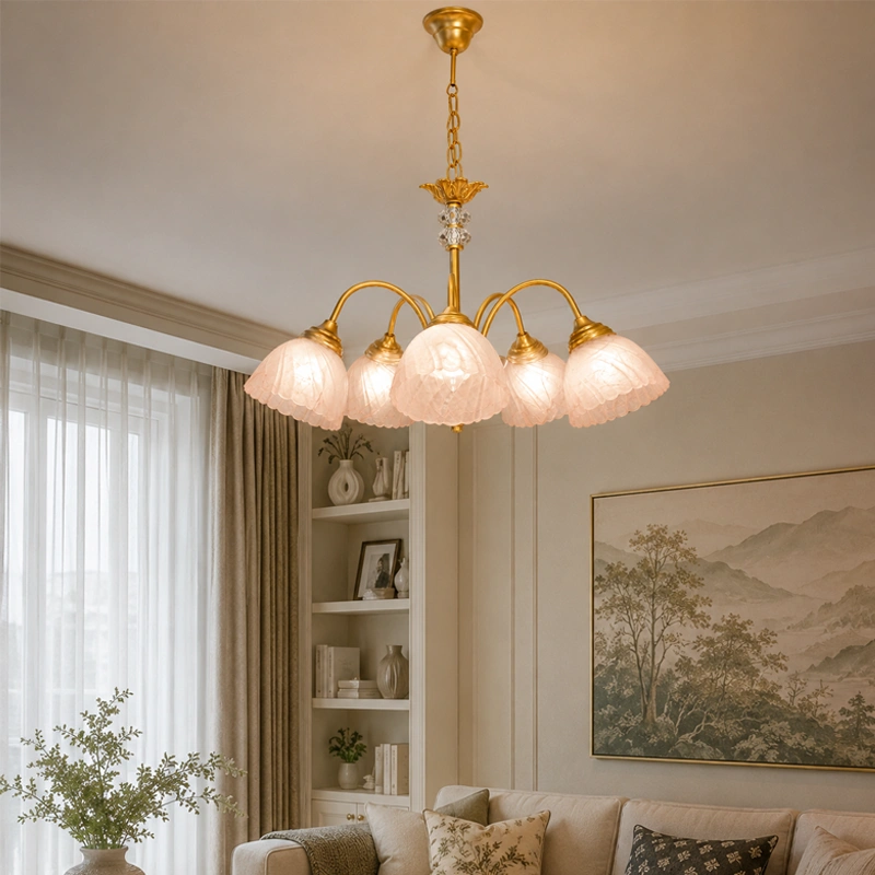 Velvet Blush Chandelier