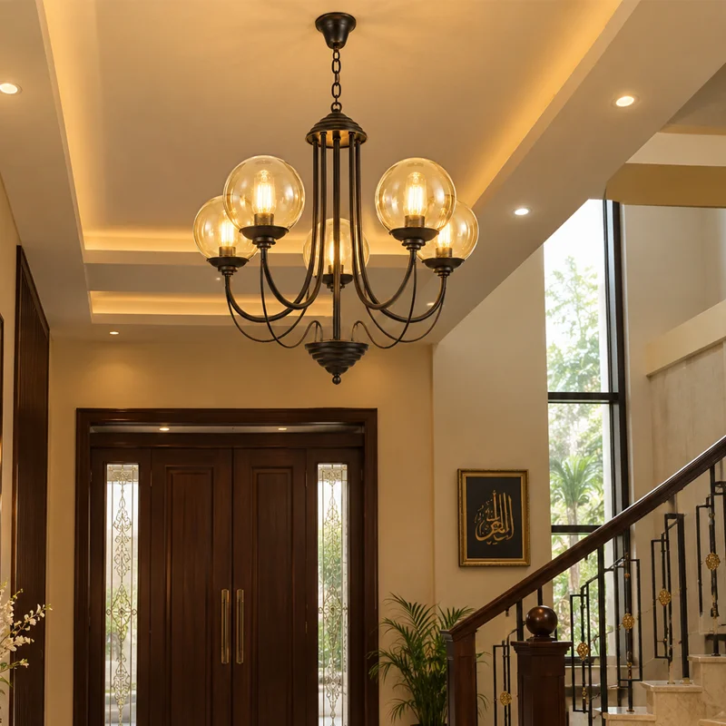 Vintage Elegance Chandelier view 1