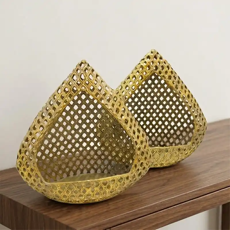Aurelia Gold Decor Pair
