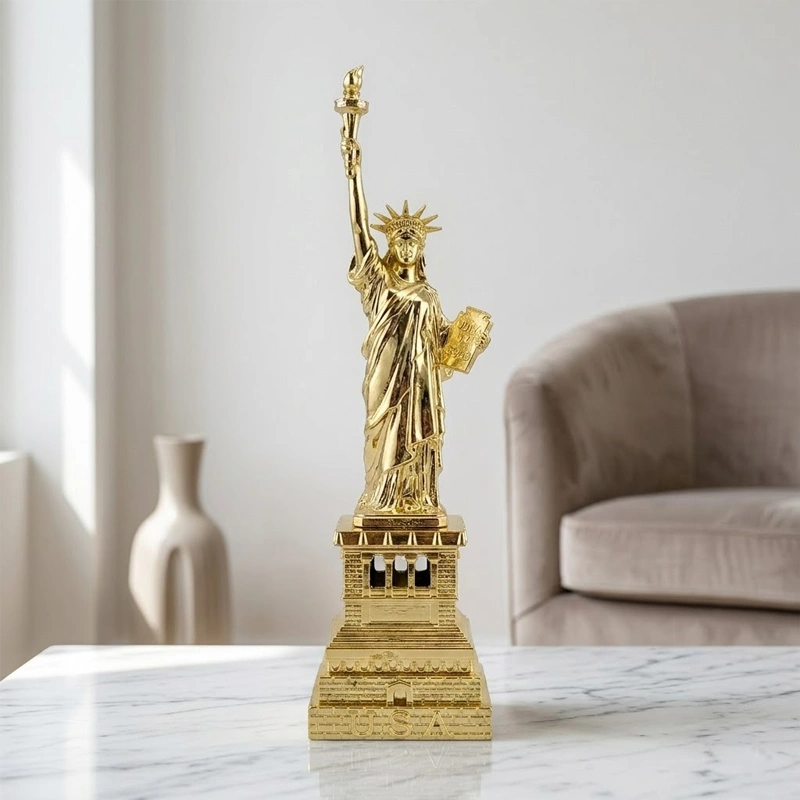 Golden Statue of Liberty