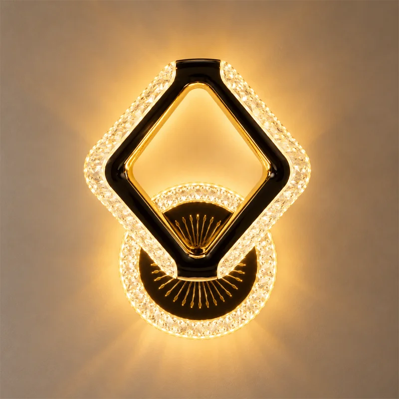 Aurevia Crystal LED Wall Light view 3