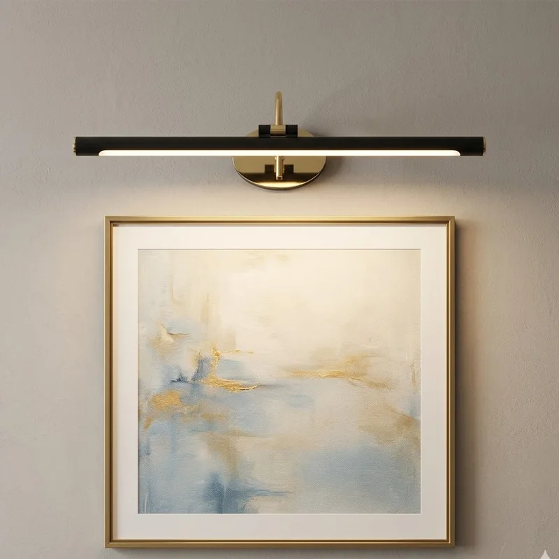 LED Blk/Gld Flexible Picture Light