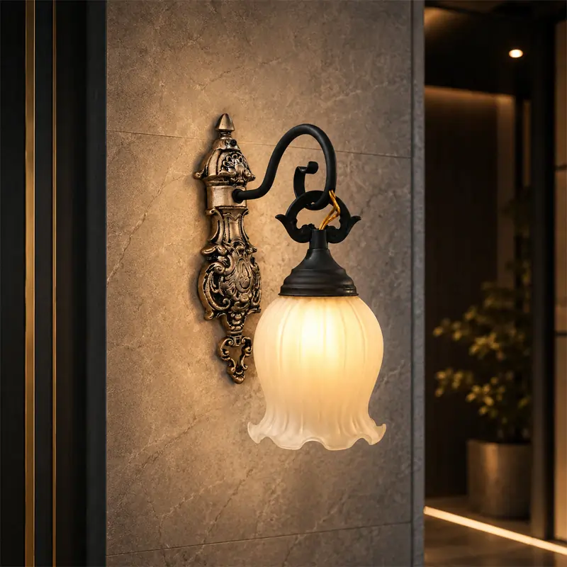 Regal Bloom Wall Light