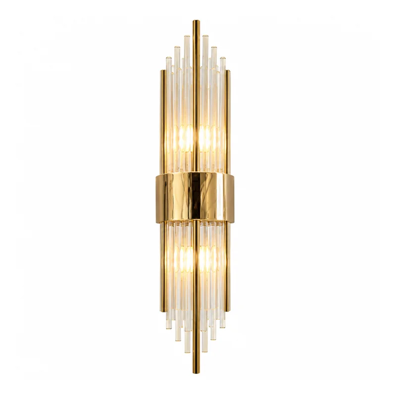 Zyvara Gold Crystal Wall Light view 2